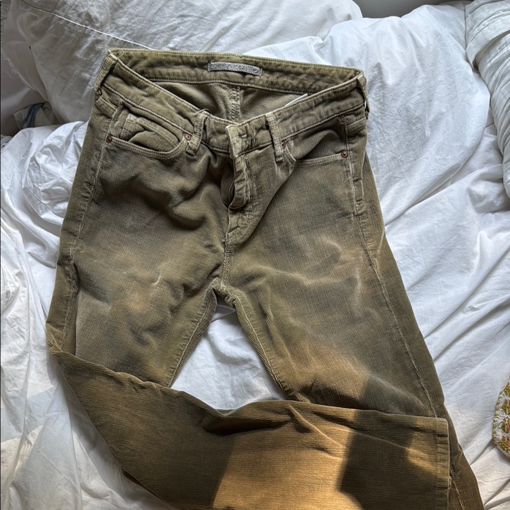 Vince Olive Green Women's Pants